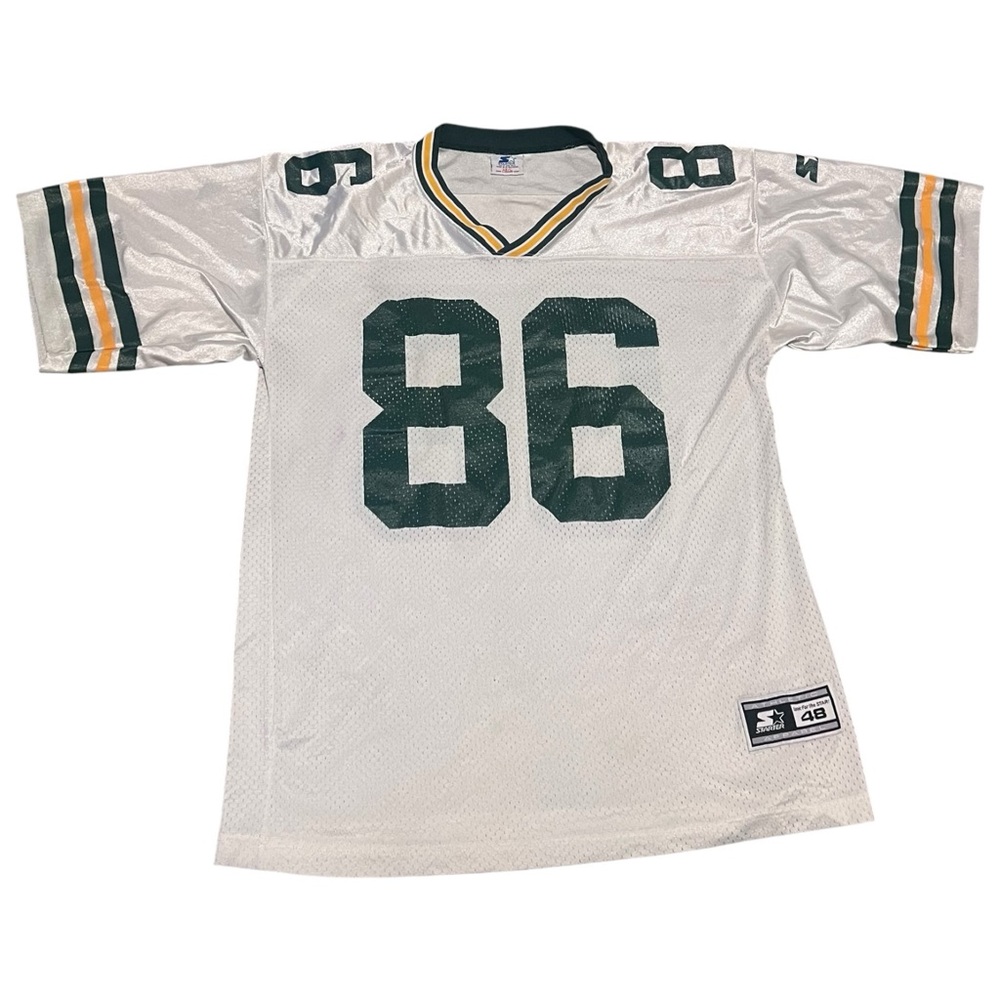 Vintage Starter Green Bay Packers Antonio Freeman Sz 48/L Football Jersey #86
